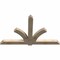 Ekena Millwork Redmond Rough Sawn Timber Gable Bracket, Douglas Fir, 84"W x 53"H x 4"D x 6"F, 15/12 Pitch GBW084X53X0406RED00RDF - alternate 2
